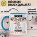 Mechanikerin Tasse Geschenk Ich Bin Mechanikerin Warum Weil Ich Es Kann Geschenkidee Geburtstag Blau Trendation