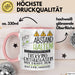 Trekking-Enthusiastin Tasse Geschenk Lustig Abstand Halten Hochleistungs-Trekking-Enthusiastin Mit Drang Zur Perfektion Bei Der Arbeit Rosa Trendation