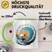 Surfer Tasse Geschenkidee für Wellenreiter Lustiger Spruch Grün Trendation