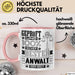 Anwalt Geschenk Lustiger Spruch für Anwalt Geschenkidee Bester Anwalt Der Welt Rosa Trendation
