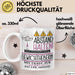 Gewichtheberin Tasse Geschenk Lustig Abstand Halten Hochleistungs-Gewichtheberin Mit Drang Zur Perfektion Bei Der Arbeit Weiß Trendation