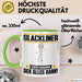 Slackliner Tasse Geschenk für Slackliner Der Mann Der Alles Kann Geschenkidee zum Geburtstag Grün Trendation