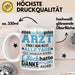 Arzt Tasse Geschenk Richtig Guten Arzt Lustiger Spruch Dankeschön Weiß Trendation