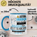 Reittrainerin Tasse Geschenk Lustiger Spruch Bitte Erheben Sie Sich Seine Majestät Die Reittrainerin Betritt Den Raum Blau Trendation