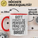Birgit Tasse Geschenk Gott Formte Die Perfekte Frau Birgit Geschenkidee Rot Trendation