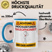 Saxophonist Tasse Geschenk Lustiger Spruch Geschenkidee für Saxophonist Achtung Hochleistungs Saxophonist Bei Der Arbeit Blau Trendation