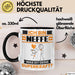 Neffe Tasse Geschenk für Neffe Geburtstag Lustiger Spruch Kaffee-Becher Was Ist Deine Superkraft Schwarz Trendation