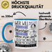 Elektronische Musikproduzentin Tasse Geschenk Spruch Wer Will Schon Prinzessin Sein Wenn Man Auch Elektronische Musikproduzentin Sein Kann Blau Trendation