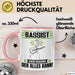 Bassist Tasse Geschenk für Bassist Der Mann Der Alles Kann Geschenkidee zum Geburtstag Rosa Trendation