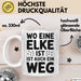 Elke Tasse Geschenk Wo Eine Elke Ist Ist Auch Ein Weg Geschenkidee Becher mit Name Weiß Trendation