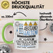Aquarium-Enthusiastin Tasse Geschenk Lustig Abstand Halten Hochleistungs-Aquarium-Enthusiastin Mit Drang Zur Perfektion Bei Der Arbeit Grün Trendation