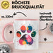 Hund Tierliebhaber Tasse Geschenk Lustige Geschenkidee Spruch Rosa Trendation