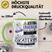 Skaterin Tasse Geschenk Lustiger Spruch Bitte Erheben Sie Sich Seine Majestät Die Skaterin Betritt Den Raum Grün Trendation