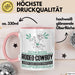 Rodeo-Cowboy Geschenk Tasse Ich Bin Rodeo-Cowboy Aber Sag Doch Einfach Superheld Lustige Geschenkdiee für Rodeo-Cowboy Kaffee-Becher Rosa Trendation