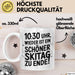 Skifahren Tasse Geschenk Wieder ein schöner Skitag Skifahrer Weiß Trendation