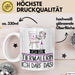 Geschenk für Tiermalerin Tasse Lustige Geschenkidee Geburtstag Ich Bin Tiermalerin Ich Darf Das Weiß Trendation