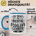 Lehrer Unterricht Wertschätzung Tasse Geschenk Lustige Geschenkidee Spruch So Sieht Ein Richtig Cooler Lehrer Aus Blau Trendation