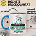 Hundebesitzerin Geschenk Tasse So Gut Kann Nur Eine Hundebesitzerin Aussehen Geschenkidee Geburtstag Weihnachten Lustig Blau Trendation