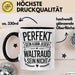 Waltraud Tasse Geschenk Perfekt Sein Kann Jeder Geschenkidee Geburtstag Schwarz Trendation