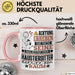 Haustiersitter Geschenk Tasse Lustiger Spruch Erheben Sie Sich Der Haustiersitter Betritt den Raum Rosa Trendation
