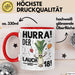 18. Geburtstag Tasse Geschenk Jungs Männer Mann 18Er Hurra Der Lauch Wird 18 Rot Trendation
