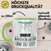 Marathonläuferin Tasse Geschenk Ich Bin Marathonläuferin Und Du So Geschenkidee Lustiger Spruch Becher Grün Trendation