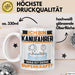 Kanufahrer Tasse Geschenk für Kanufahrer Geburtstag Lustiger Spruch Kaffee-Becher Was Ist Deine Superkraft Weiß Trendation