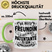 Patentante Geschenk Tasse Spruch Geschenkidee Beste Patentante Zu Sein Ist Unbezahlbar Kaffee-Becher Grün Trendation