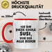 Susi Tasse Ich Bin Diese Coole Susi, Von Der Alle Reden Geschenk Rot Trendation