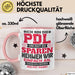 PDL Tasse Geschenk Lustiger Spruch Pflegeleitung Humorvolle Geschenkidee Rosa Trendation