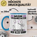 Musikveranstalter Tasse Geschenk für Musikveranstalter Der Mann Der Alles Kann Geschenkidee zum Geburtstag Blau Trendation