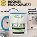 Flötistin Weil Es Keinen Schöneren Beruf Gibt Tasse Geschenk für Eine Flötistin Lustig Blau Trendation