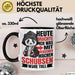 Humor Tasse Geschenk Panda Heute Möchte Ich Was Mit Menschen Machen Schubsen Wäre Toll Trendation