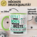 Beste Höhlenforscherin Der Welt Tasse Geschenk für Eine Höhlenforscherin Geprüft Und Sicher Geschenkidee Geburtstag Weihnachten Grün Trendation