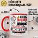 Rockerin Tasse Geschenk Lustiger Spruch Bitte Erheben Sie Sich Seine Majestät Die Rockerin Betritt Den Raum Rot Trendation