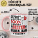 Fußballfan Geschenk Lustiger Spruch für Fußballfan Geschenkidee Bester Fußballfan Der Welt Rosa Trendation