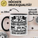 Wer Randaliert Wird Relaxiert Wer Disutiert Wird Intubiert Tasse Geschenk Krankenschwester Anästhesie Propofol Geschenkidee Kaffee-Becher Schwarz Trendation
