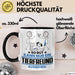 Tierfreund Geschenk Tasse So Gut Kann Nur Ein Tierfreund Aussehen Geschenkidee Kaffee-Becher Schwarz Trendation