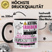 Hundesitterin Tasse Geschenk Lustiger Spruch Bitte Erheben Sie Sich Seine Majestät Die Hundesitterin Betritt Den Raum Schwarz Trendation