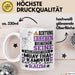 Muay-Thai-Kämpfer Geschenk Tasse Lustiger Spruch Erheben Sie Sich Der Muay-Thai-Kämpfer Betritt den Raum Weiß Trendation