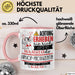 Hiphop-Produzentin Tasse Geschenk Lustiger Spruch Bitte Erheben Sie Sich Seine Majestät Die Hiphop-Produzentin Betritt Den Raum Rosa Trendation