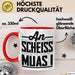 Bayern Tasse Geschenk Witz Bayer Boarisch Witz Spruch Kaffee-Tasse Geschenkidee Rot Trendation