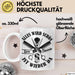 Friseurin Tasse GEschenk Alles Wird Schön Eure Friseurin Ist Wieder Da Weiß Trendation