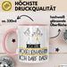Geschenk für Vogelliebhaberin Tasse Lustige Geschenkidee Geburtstag Ich Bin Vogelliebhaberin Ich Darf Das Rosa Trendation