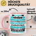 Schwiegertochter Tasse Geschenk Spruch Ich Bin Stolze Schwiegertochter Becher Rosa Trendation