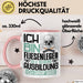 Fliesenleger Ausbildung Tasse Geschenk Ich Bin Fliesenleger In Der Ausbildung Ich Darf Das Geschenkidee Spruch Rosa Trendation