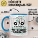 Rettungssanitäter Geschenk Tasse So Gut Kann Nur Ein Rettungssanitäter Aussehen Geschenkidee Kaffee-Becher Blau Trendation