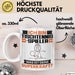 Tischtennisspieler Tasse Geschenk für Tischtennisspieler Geburtstag Lustiger Spruch Kaffee-Becher Was Ist Deine Superkraft Weiß Trendation