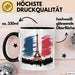 Frankreich Flagge Paris Eiffelturm Tasse Geschenk Lustige Geschenkidee Spruch Trendation