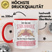 Stricken Tasse Geschenk Strickaholic Auf Dem Weg Zur Besserung Geschenkidee Hobby Rot Trendation